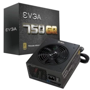 EVGA 210-GQ-0750-V1 80 Plus Gold Power Supply Semi Modular SATA PCIE EPS ATX BLK - Picture 1 of 5