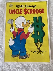 1984 CBL Disney  Poster Uncle Scrooge # 334 - Picture 1 of 11