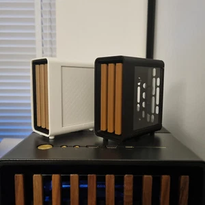 Funda Raspberry Pi (4&5) inspirada en Fractal North - Impresa en 3D - Imagen 1 de 7