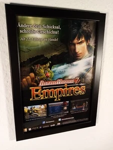 Dynasty warriors 7 empires ps3 Werbeblatt Gerahmt Poster Ad Page framed Werbung  - Bild 1 von 2