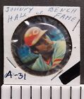 Bouton épingleur vintage Johnny Bench, Cincinnati Reds (1982) 1,25 pouces MLB