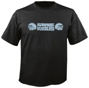 AGORAPHOBIC NOSEBLEED - Skulls - Logo - T-Shirt - Bild 1 von 1