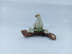 Capodimonte Porcelain Dove Rose Vintage Made in Italy - Picture 1 of 5