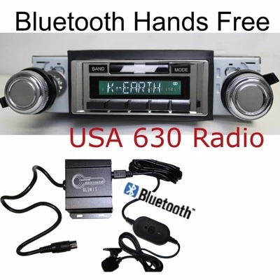 Bluetooth 68 69 70 71 72 73 74 75 76 Nova Chevy 2 Radio USA 630 II AM/FM iPod   - Image 1 of 4