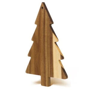 Kitchen Chopping Board Platter Cheese Vegetables Fruit Tray Christmas Tree Board - Picture 1 of 12