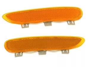 Se adapta a BMW E46 325Ci 330Ci M3 parachoques delantero cubierta reflectores laterales amarillos/luces - Imagen 1 de 4