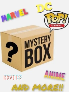 Funko POP Mystery Box - Anime, Marvel, DC, star wars & More! 4 POP bundle! - Picture 1 of 1