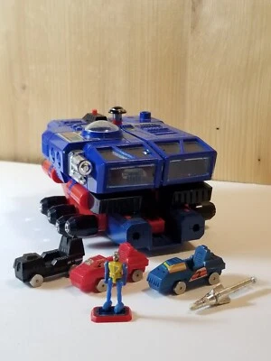 Cosmo Roller & Cars Takara Transformers G1 Diaclone Vintage Figure 1980s Japan - Image 1 of 4