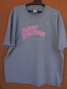Vintage Planet Hollywood Orlando Gray Pink T-shirt Tee XL - Picture 1 of 6
