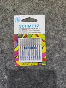 Paquete Nuevo Schmetz 10 Agujas Disfraz Pack Art. 1851 J - Imagen 1 de 1