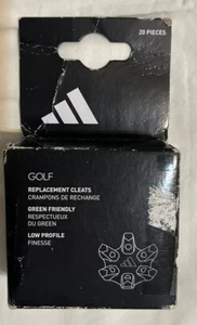NIB! Adidas Golf Replacement Cleats Box Of 20 Black - Picture 1 of 3