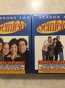 Seinfeld DVD Seasons 1 2 3 Set TV Series Jerry Seinfeld Comedy 90s NEW SEALED!! - Picture 1 of 3