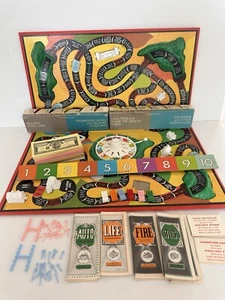 1960 Vintage The Game of Life by Milton Bradley~Art Linkletter~4,000 XR - Picture 1 of 17