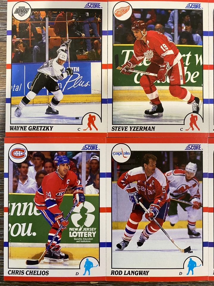 1990-91 Score Hockey Hottest 100 Stars - 38 Hall of Famers - Pick Your Card(s) - Image 1 of 4