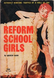 Reform School Girls von Andrew Shaw Vintage Lesbian Pulp GGA Taschenbücher 1962 GD - Bild 1 von 1