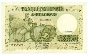 Belgium ... P-106 ... 50 Francs  ... 25-05-1938 ... Choice *XF*. - Picture 1 of 2