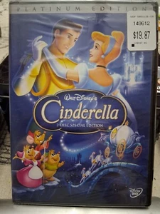 Disney Cinderella 2 Disc Special Edition Platinum Edition DVD Neu in OVP - Bild 1 von 2
