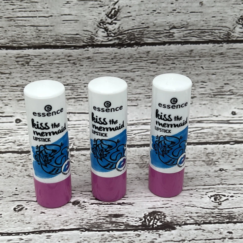 Essence Kiss the Mermaid Lipstick .16oz Blue to Pink 3pcs - Image 1 of 1