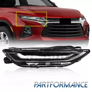 For 2019-2022 Chevy Blazer LED DRL Daytime Running Headlight Right RH Headlight - Picture 1 of 13