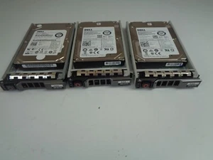 Dell 7FJW4 300GB 15K SAS 2.5" HDD MODEL: ST300MP0005 DELL P/N: 07FJW4 QTY = 3 - Afbeelding 1 van 3