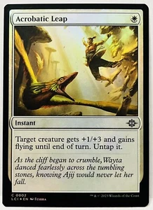 MTG-Acrobatic Leap- #0002- FOIL- The Lost Caverns Of Ixalan- NM - Picture 1 of 2