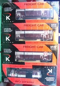 K-Line PENNSYLVANIA Railway PRR 4 Pac Classic LCL Boxcar Set Sealed MIB RARE! - Picture 1 of 13