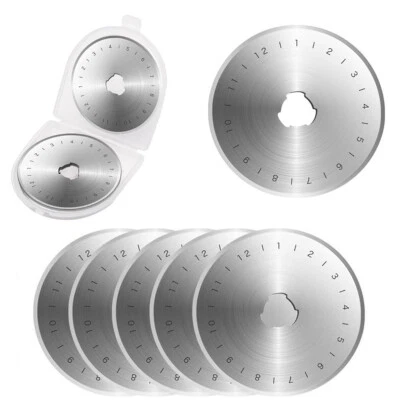 10pcs 45mm Circular Cutting Rotary Cutter Refill Blades Sewing Quilting Tool C# - Image 1 of 4