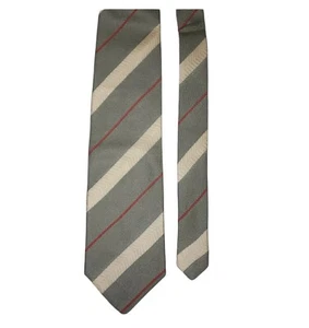 Valentino Boutique Silk Tie NWT Diagonal Stripe Woven 90s  - Bild 1 von 4