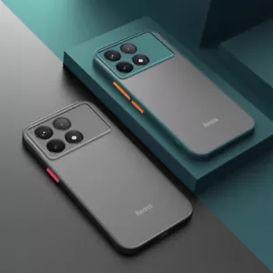 For Xiaomi Poco X6 Pro/X5/M6 Pro/X4 Pro ShockProof Matte Armor Hard Case Cover - Picture 1 of 23