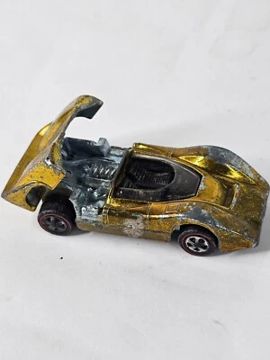 Hot Wheels Redline 1968 McLaren M6A US Gold Grand Prix Car - Image 1 of 4
