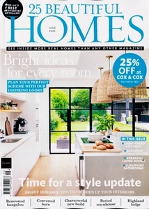 25 BEAUTIFUL HOMES MAGAZINE JUN 25 - Picture 1 of 1