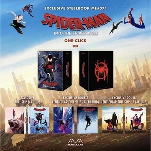 Spider-man: Into the Spider-Verse Box Set Steelbook [4K UHD + Blu-ray] Manta Lab - Imagen 1 de 7
