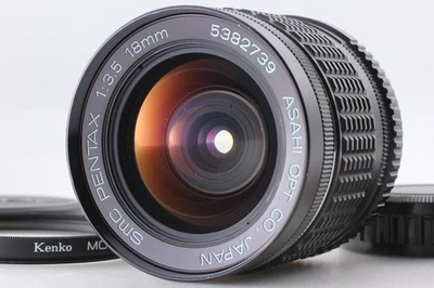 [N COMO NUEVO] SMC Pentax 18mm F/3.5 Gran Angular MF SLR Lente para Montaje... - Imagen 1 de 4