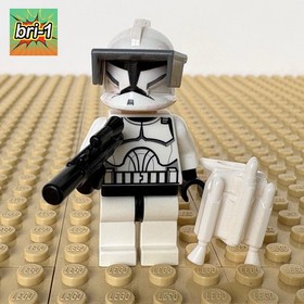 LEGO Star Wars Clone Wars: Clone Jet Trooper, VISOR, sw0233, 7748, 2009 JETPACK