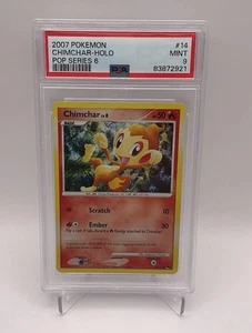 Chimchar Holo #14/17 POP Series 6 Pokémon 2007 PSA 9 - Picture 1 of 2