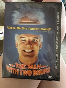 The Man With Two Brains (DVD, 1999) Steve Martin! Snapcase! Brand New! Sealed! - Picture 1 of 2