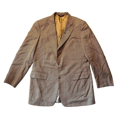 Vintage Paul Stuart Jacket Blazer Size L/XL - Brown/Tan/Multicolor - Image 1 of 4