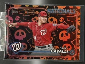 Cade Cavalli 2024 Topps Update #US126 Holiday Skulls /50 Washington Nationals - Picture 1 of 2