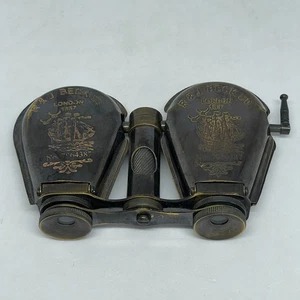 Binocular Náutico Latón Plegable Monocular R & J Beck Telescopio Espía - Imagen 1 de 7