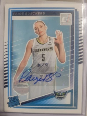 Paige Bueckers 2025 Donruss WNBA Basketball Rated Rookie Auto - Image 1 of 3