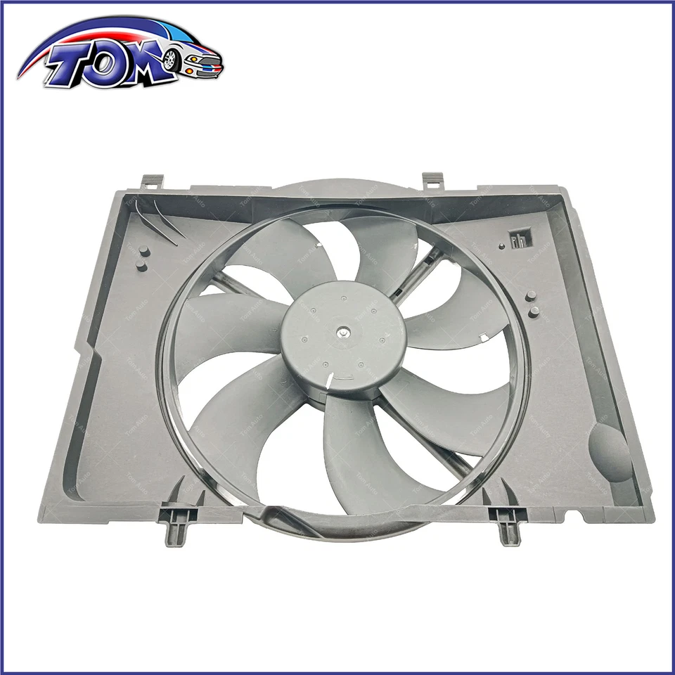 Nuevo Conjunto de Ventilador de Refrigeración Motor-Base, GAS, Delantero Natural Para MERCEDES-BENZ C280 Foto 1 de 4