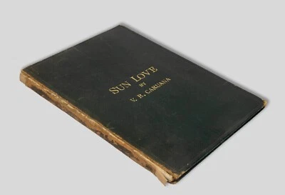 RARE Vincent R. Caruana SUN LOVE c1914 Maltese Smart Set Malta novel fiction - Image 1 of 4