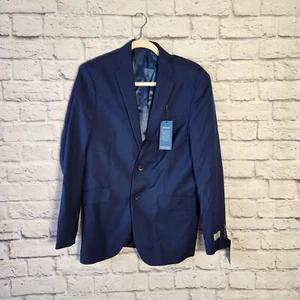 Kenneth Cole Reaction Mens Size 38R Navy Blue Suit Jacket - Picture 1 of 5