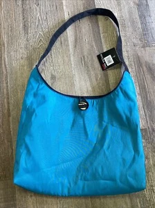 MYCRA PAC NOW reversible be black Teal Tahiti purse Tote Bag NWT Nordstrom - Picture 1 of 5