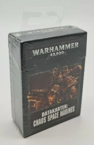Datacards: Chaos Space Marines 2 (ENG) - neu & OVP Karten Warhammer 40K - Picture 1 of 2