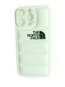 The North Face - Puffer Jacket Coque Blanche pour Apple Iphone 15 Pro Max Neuve - Photo 1/1