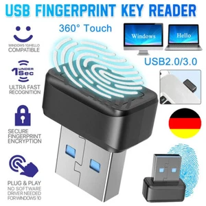 Fingerabdruck Sensor USB Dongle Fingerprint Reader Windows Hello Win 10 11 Neu - Bild 1 von 11