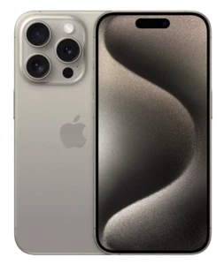 Apple iPhone 15 Pro - T-Mobile 128GB Natural Titanium - Fair - Picture 1 of 1