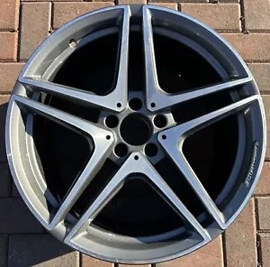 2017-2019 Mercedes C63 OEM wheel rim 19 x 9 Front P/N- A2054016200 - Imagen 1 de 6