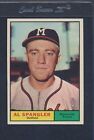 1961 Topps #073 Al Spangler Braves Ex/Mt *2000